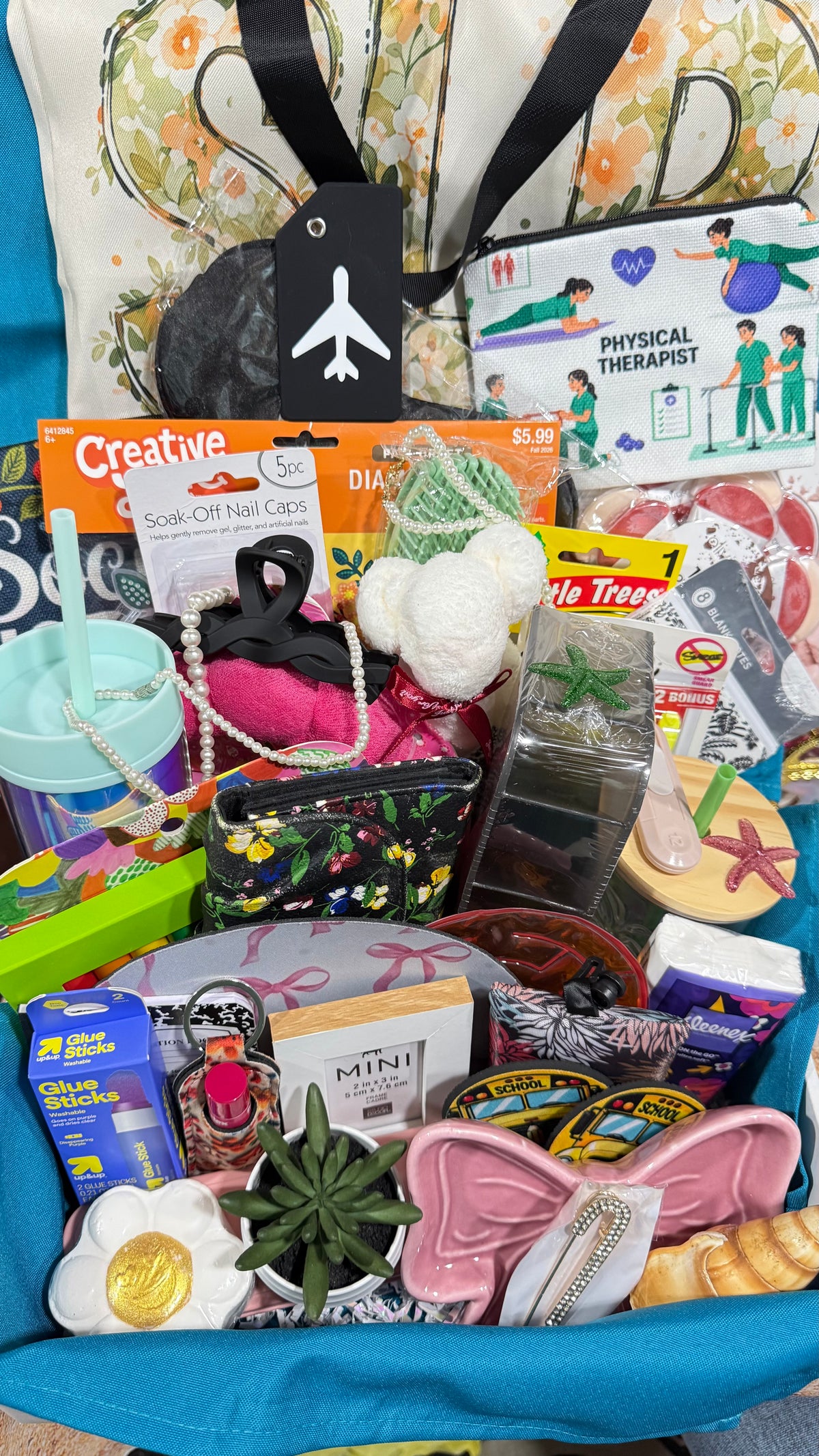 Sample assortment of gifts for Crown Jewel Box